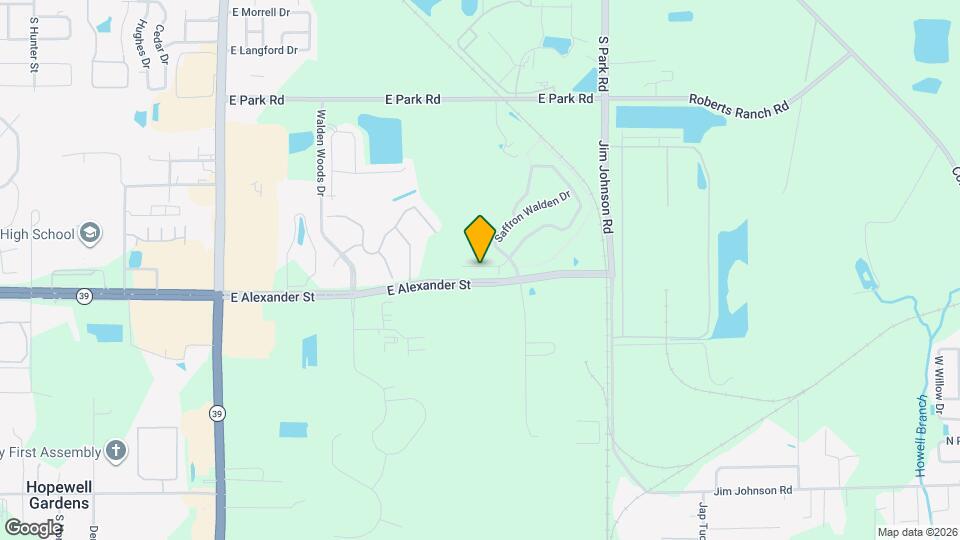 919 Walden Pond Dr Mapa y Detalles de la Ubicación