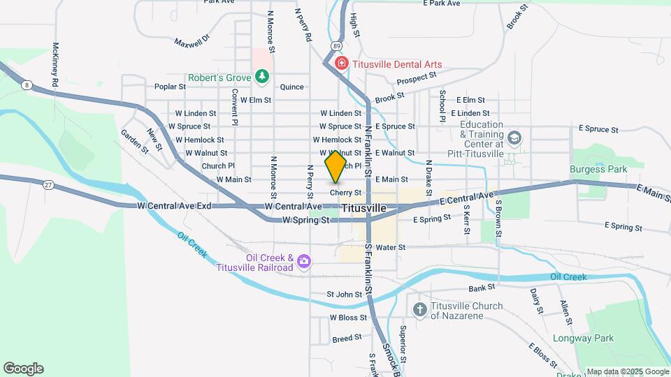 117 N Washington St, Unit 1 Map and Location Details