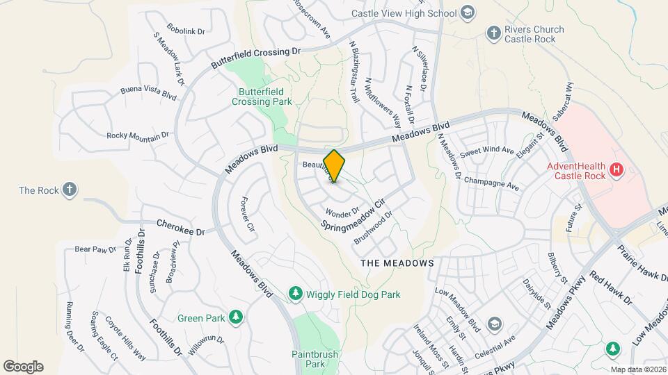 4209 Beautiful Cir Map and Location Details