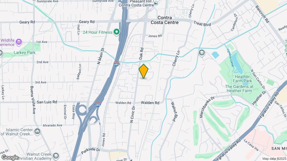 2576 Oak Rd Map and Location Details