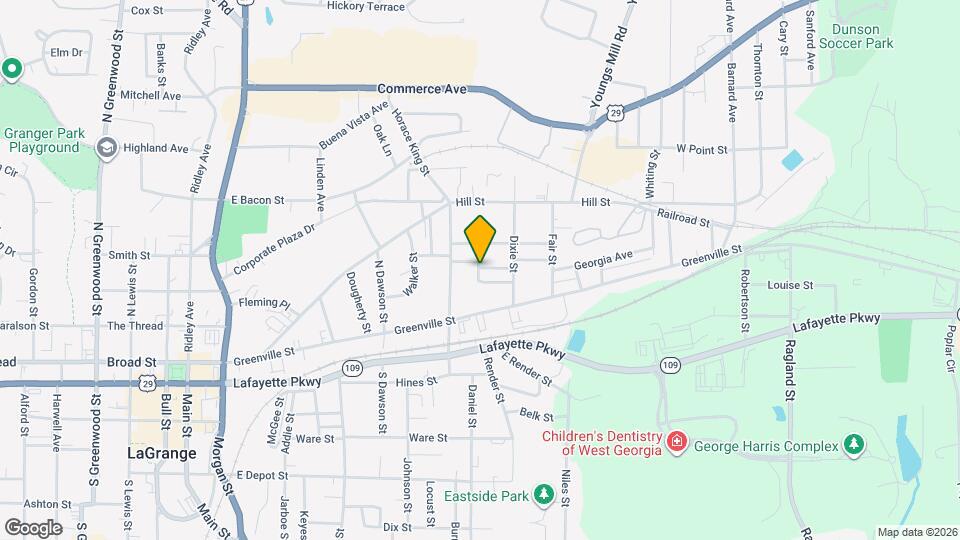 610 Chattahoochee St Mapa y Detalles de la Ubicación