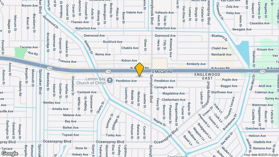 10474 Pendleton Ave Map and Location Details