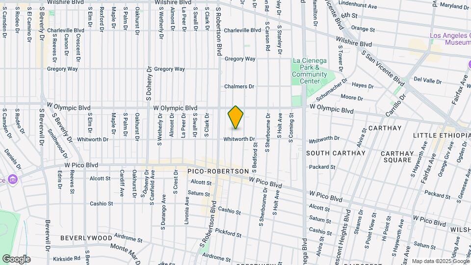 1054 S Wooster St Mapa y Detalles de la Ubicación