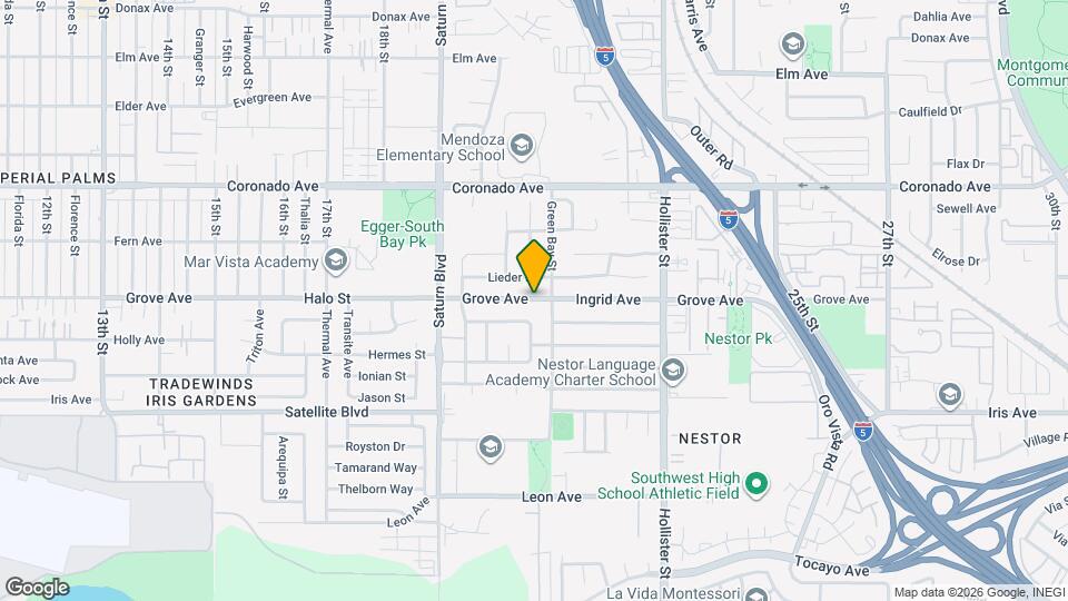 2077 Grove Ave Mapa y Detalles de la Ubicación