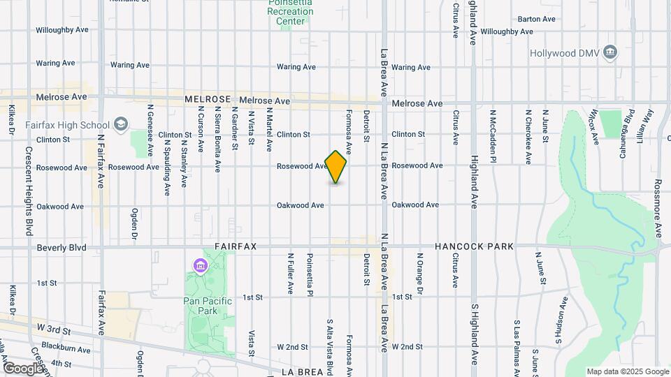 428 N Alta Vista Blvd Map and Location Details