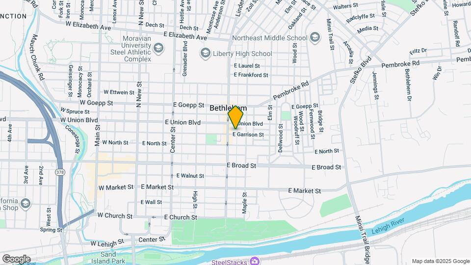 315 E Garrison St Map and Location Details