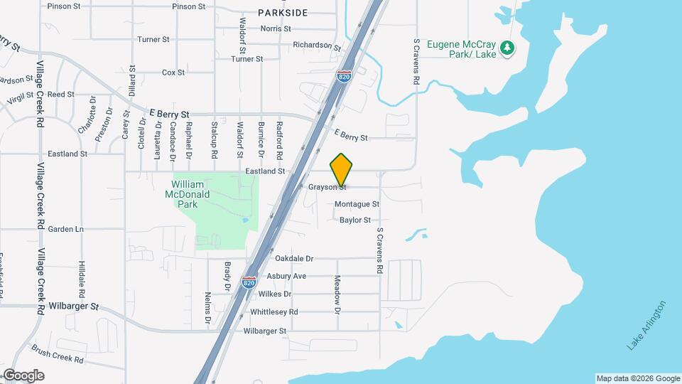 5820 Grayson St Map and Location Details