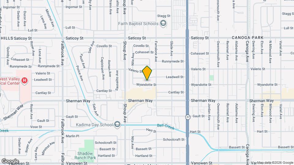 22235-22243 Wyandotte St Map and Location Details