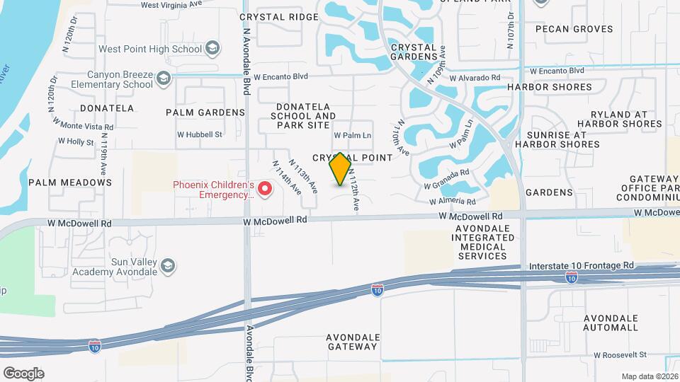 11222 W Almeria Rd Map and Location Details