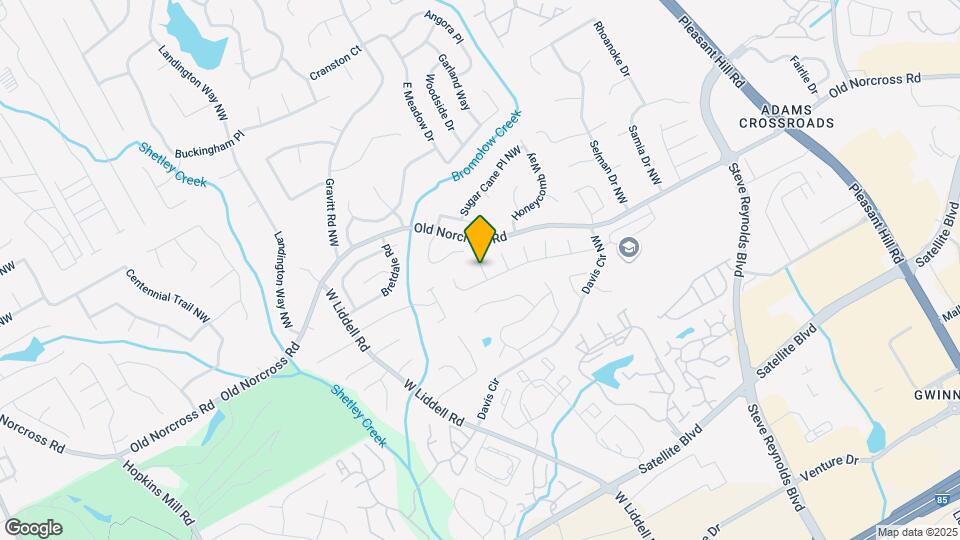 2364 Fallbrook Ct Map and Location Details