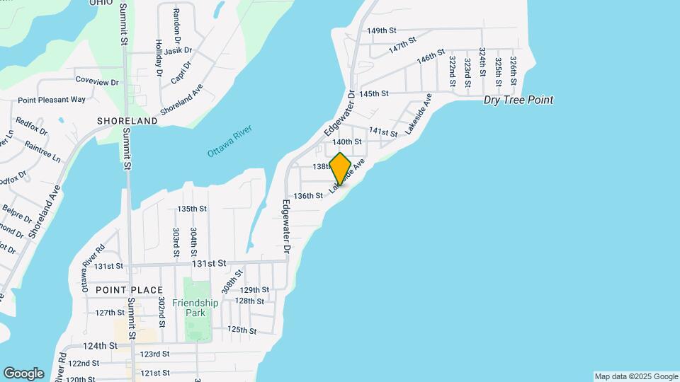 5722-5728 Lakeside Ave Map and Location Details