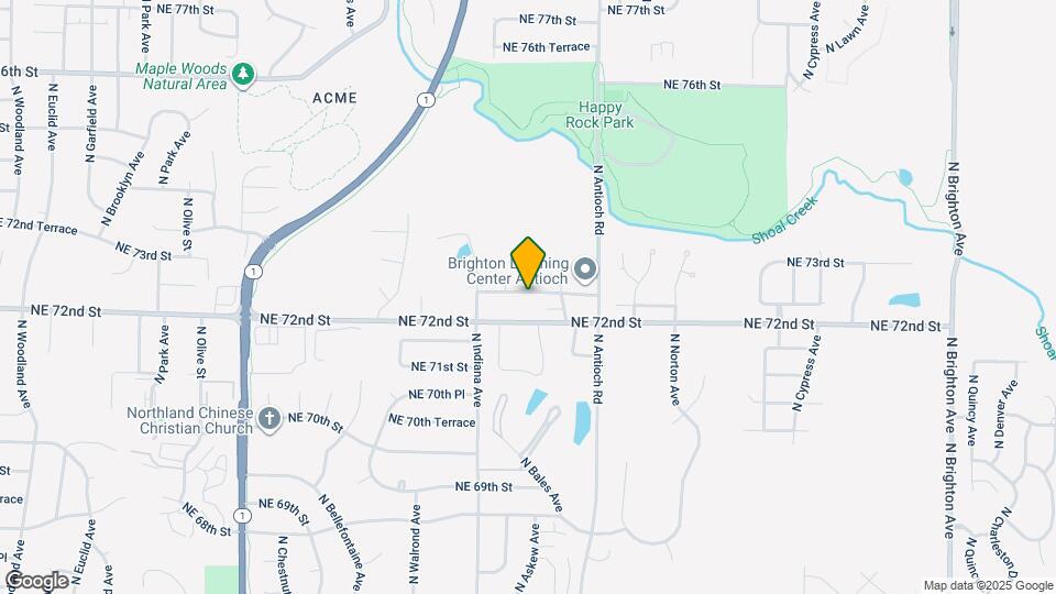 3541 NE 72nd Terrace Map and Location Details