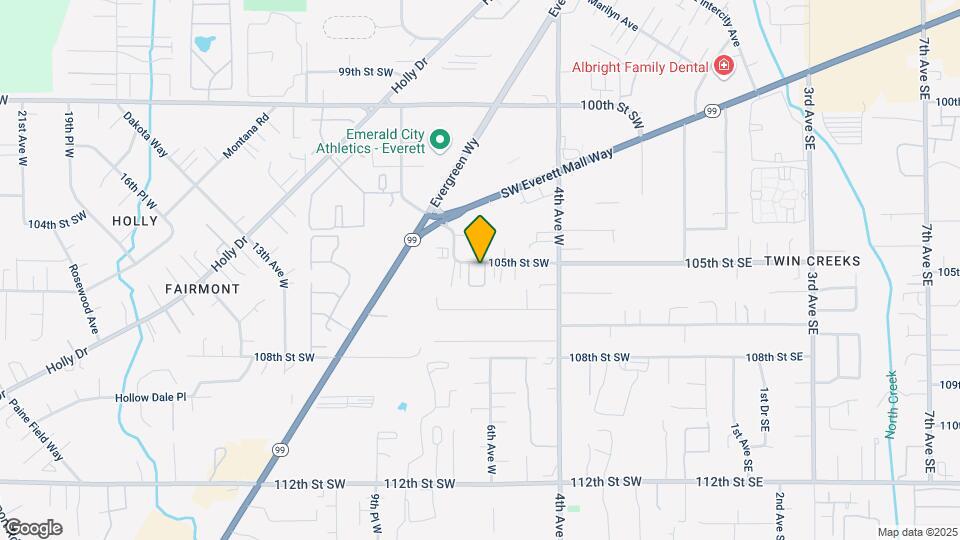 612-618 105th St SW Mapa y Detalles de la Ubicación