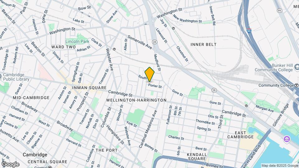 71 Porter St, Unit 2 Map and Location Details