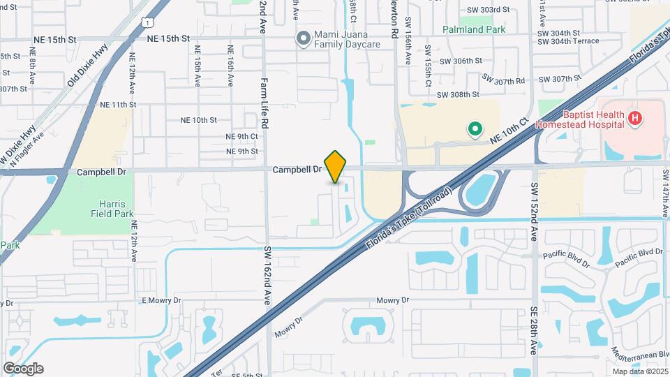 646 NE 21st Ave Map and Location Details