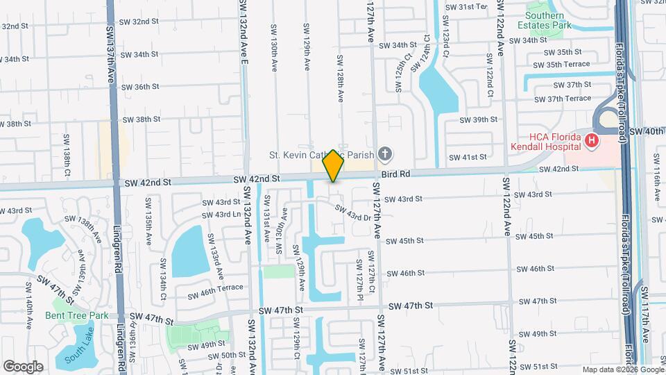 12821 SW 43rd Dr Map and Location Details