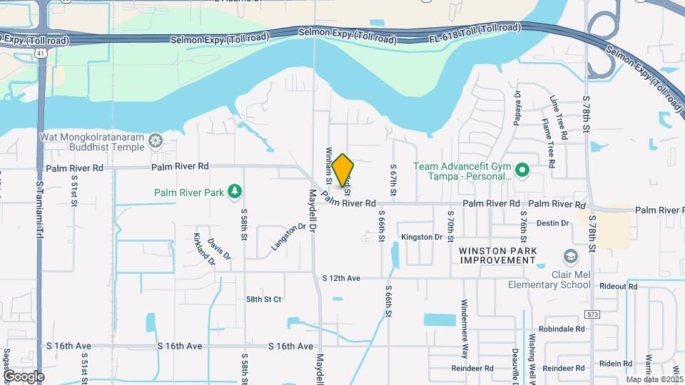 635 S 63rd St Map and Location Details