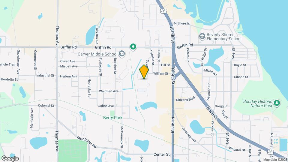 1703 Birchwood Cir Map and Location Details