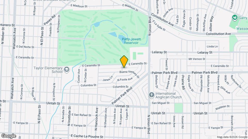 1422 E Buena Ventura St Map and Location Details