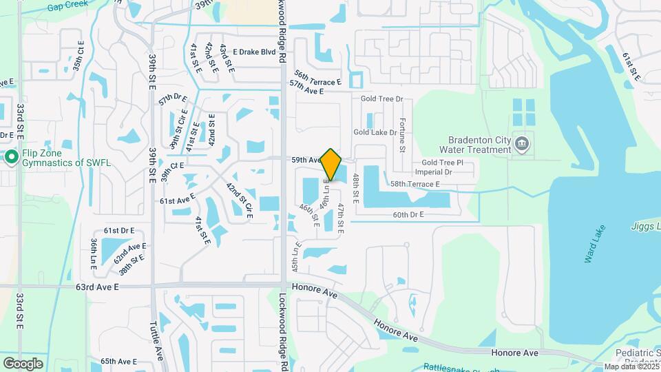 6105 47th St E Map and Location Details