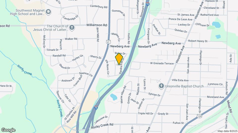 3433 Sandra Fay Dr Map and Location Details