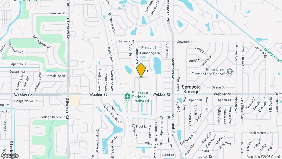 2717 Pursell Cir Map and Location Details