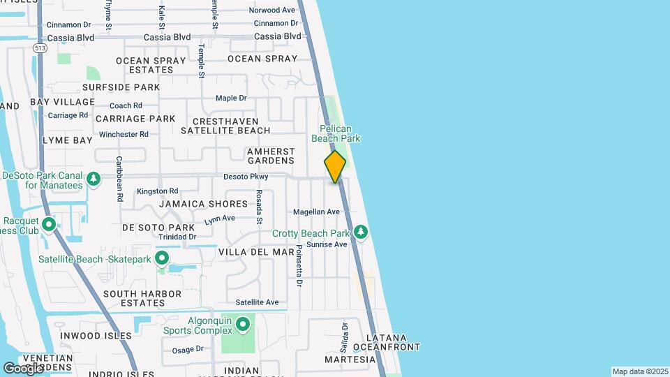 1612 Highway A1a Mapa y Detalles de la Ubicación