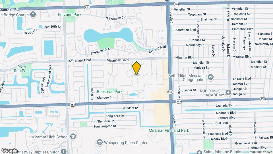 2732 SW 83rd Ave Mapa y Detalles de la Ubicación