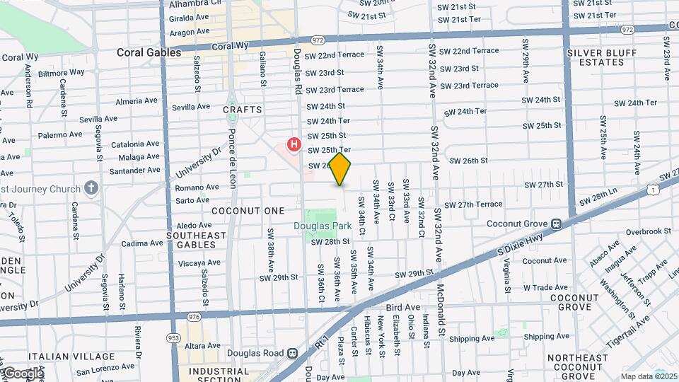 2700 SW 36th Ave, Unit B Map and Location Details