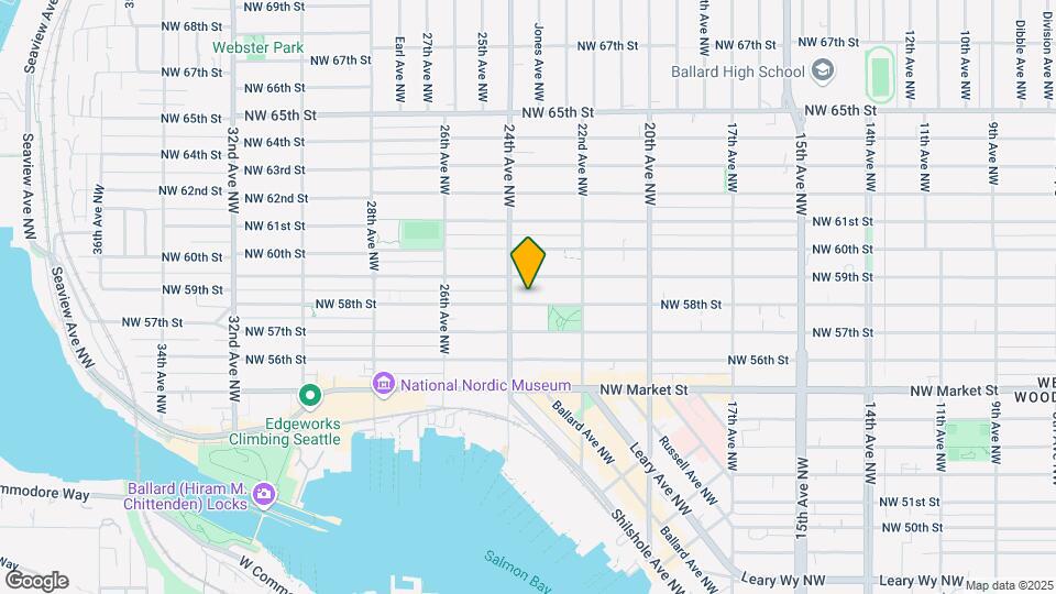 2250 NW 58th St Map and Location Details