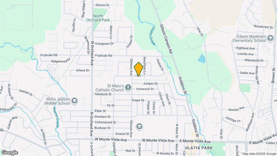 618 Eldridge Ave Map and Location Details