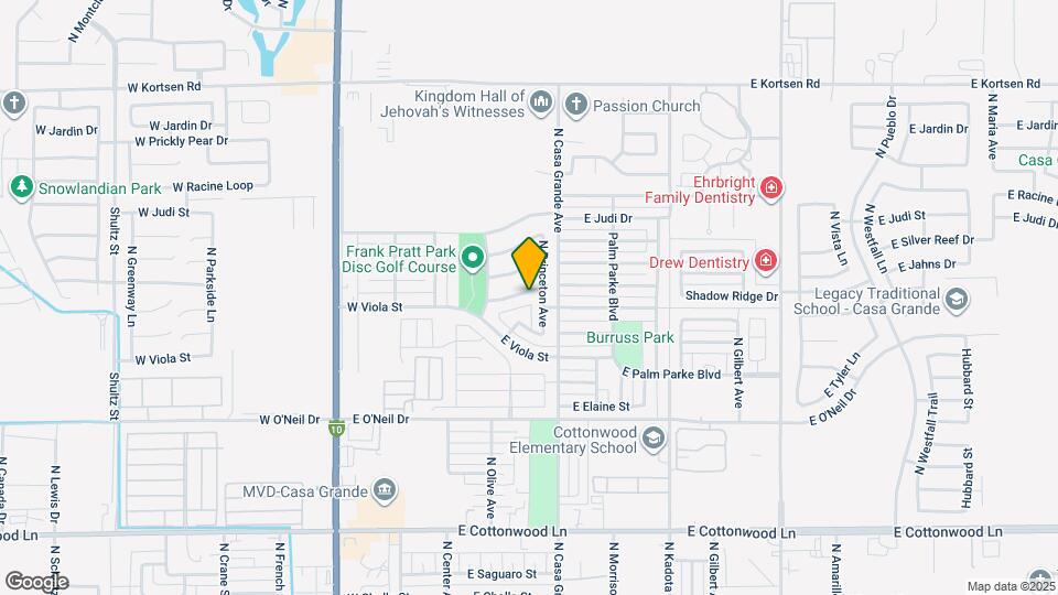 465 E Providence Dr Map and Location Details