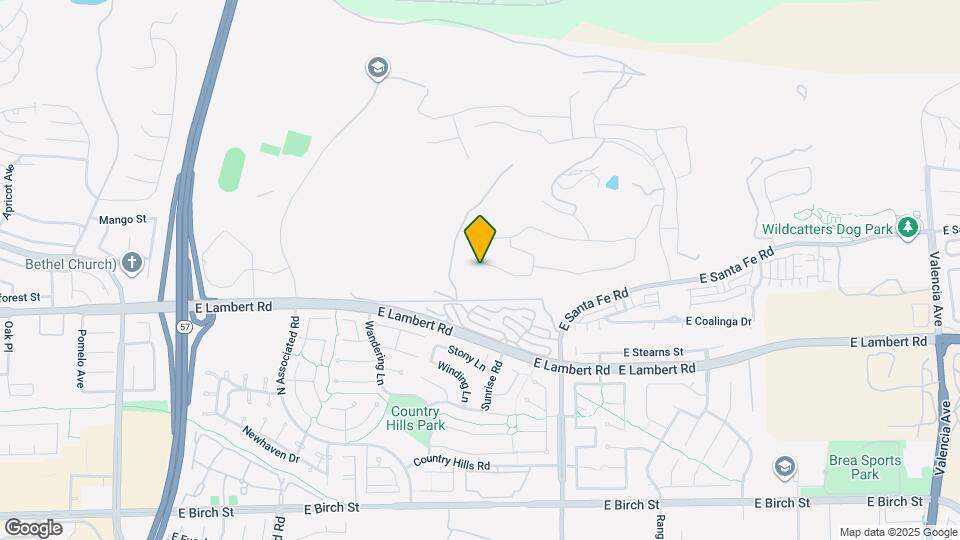 2408 E Kern River Ln Map and Location Details