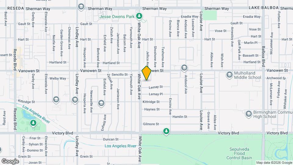 17638 Welby Way Map and Location Details