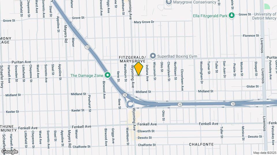 15793 Kentucky St Map and Location Details