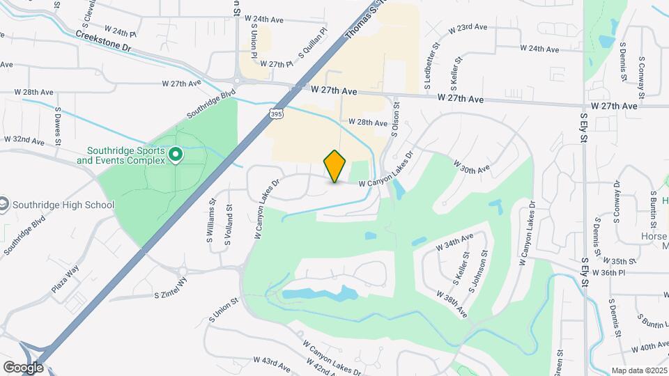 4000 W 34th Ct Map and Location Details