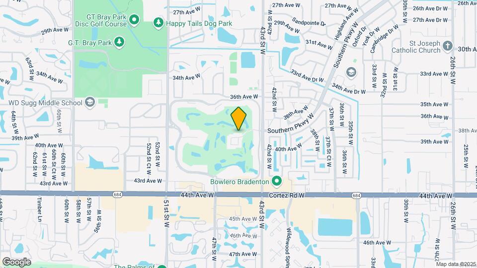 4410 Fairways Blvd Map and Location Details