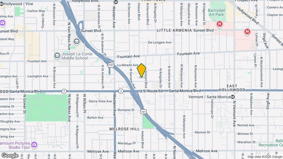 5315 Virginia Ave Map and Location Details