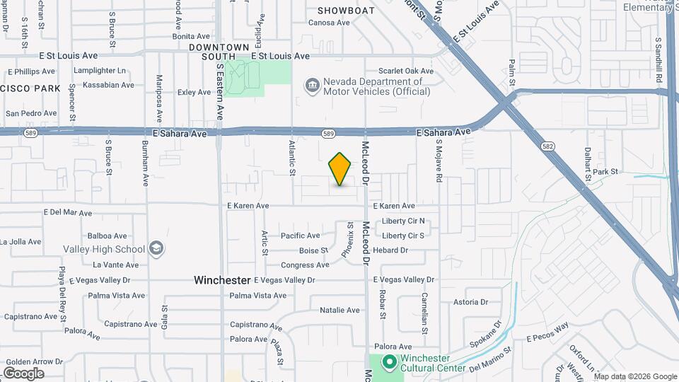 2855 Klinger Cir Map and Location Details