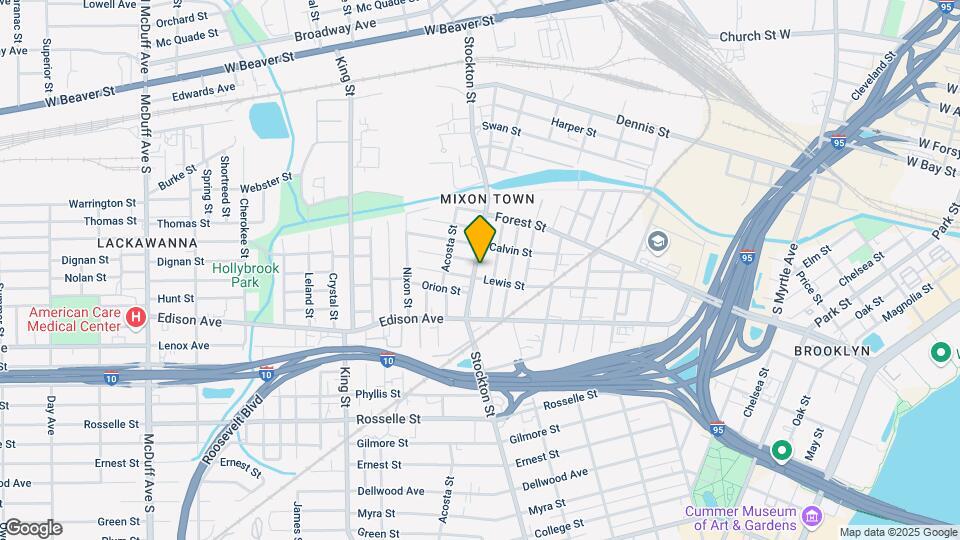 343 Stockton St Mapa y Detalles de la Ubicación