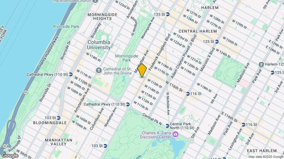 2119 Frederick Douglass Blvd Mapa y Detalles de la Ubicación