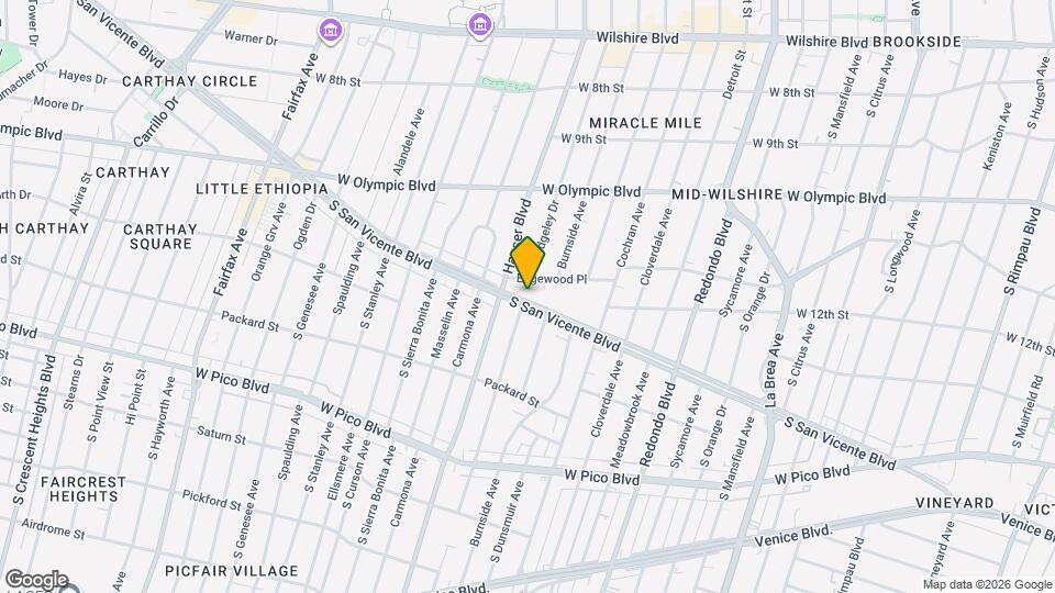 5469-5469 San Vicente Blvd Map and Location Details