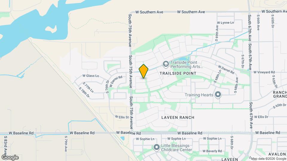 7410 W Darrel Rd Map and Location Details