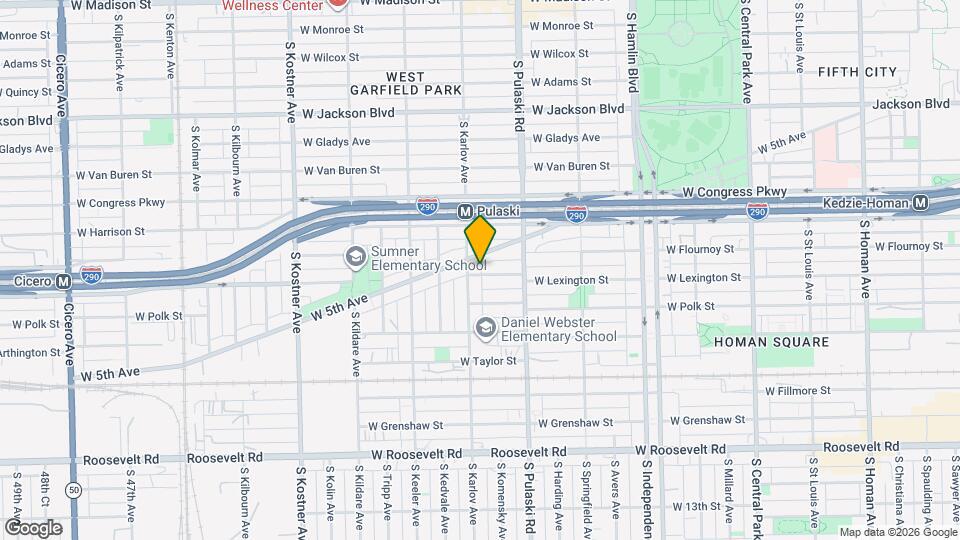 4048 W Lexington St Map and Location Details