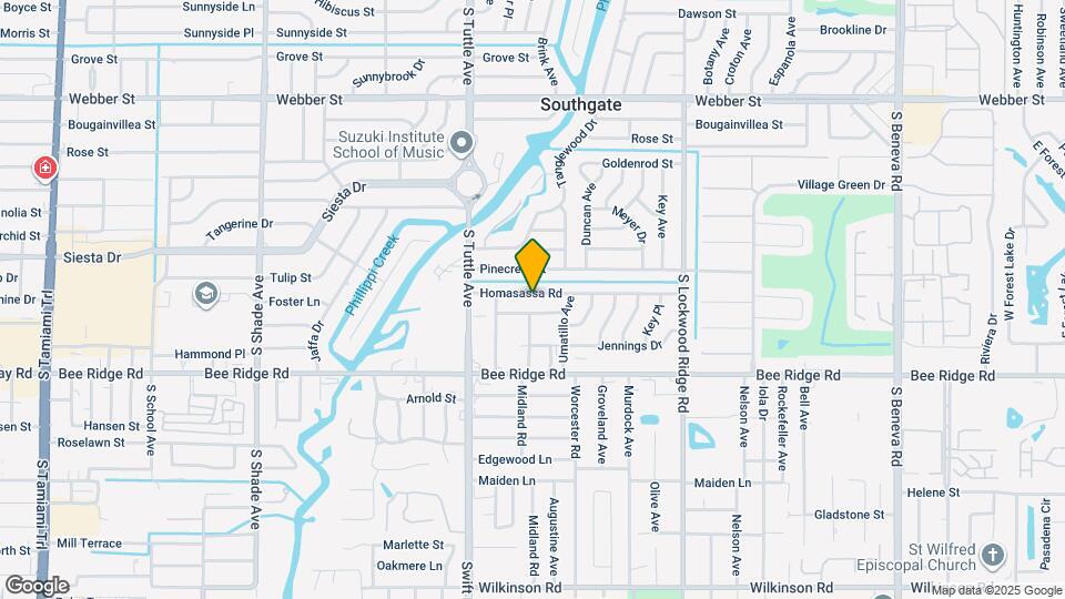 2904 Homasassa Rd Map and Location Details