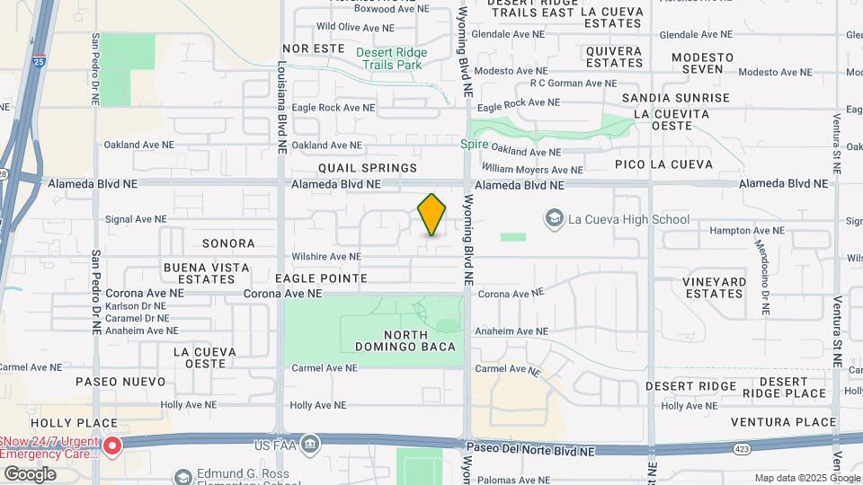 8620 Coppell Ct NE Map and Location Details