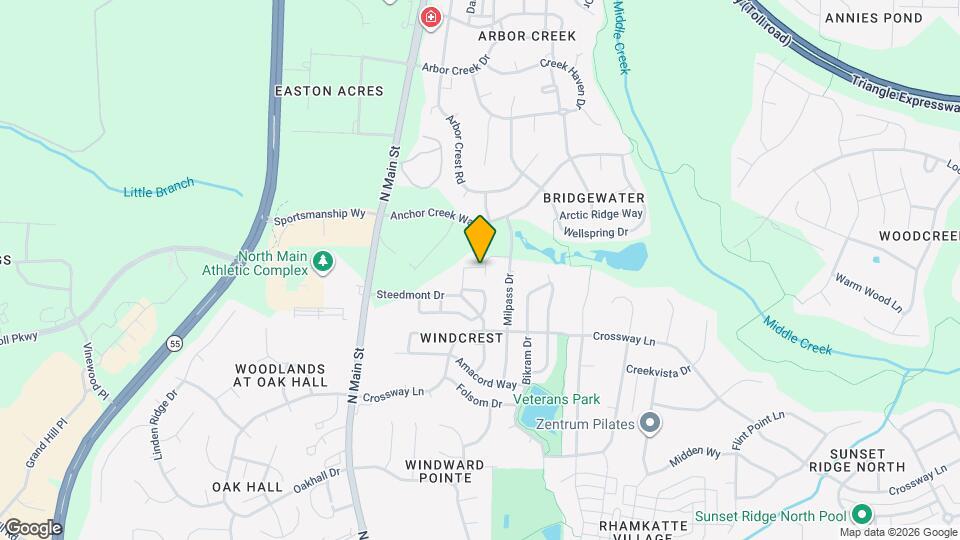 135 Orvis Dr Map and Location Details