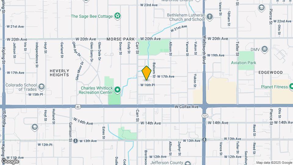 8283 W 16th Pl Mapa y Detalles de la Ubicación