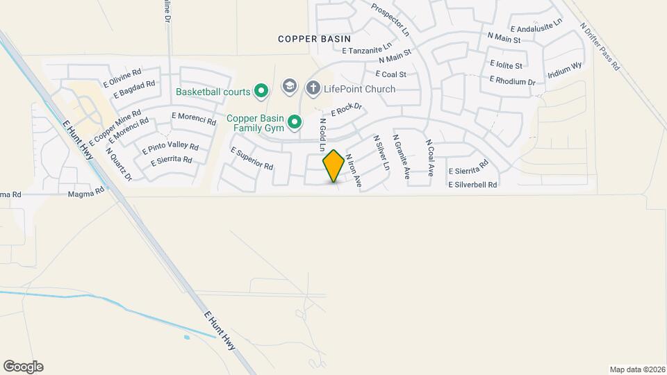 27976 N Gold Ln Map and Location Details