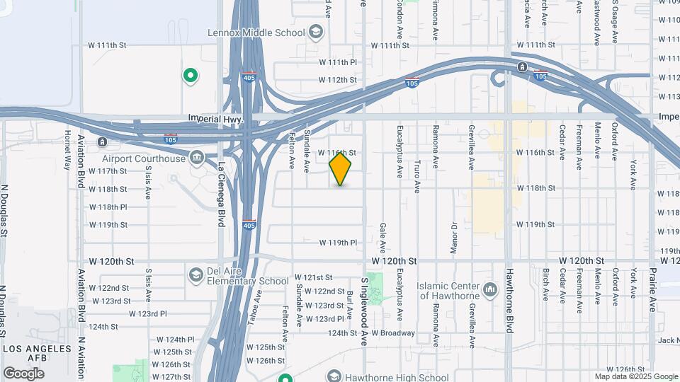 4843 W 118th St Mapa y Detalles de la Ubicación